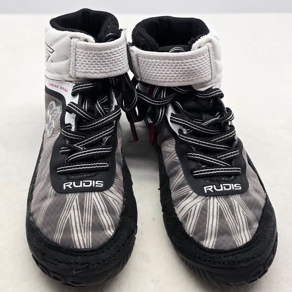 Rudis KS Turbine Kyle Snyder Wrestling Shoes Black White Grey Youth Mens 1